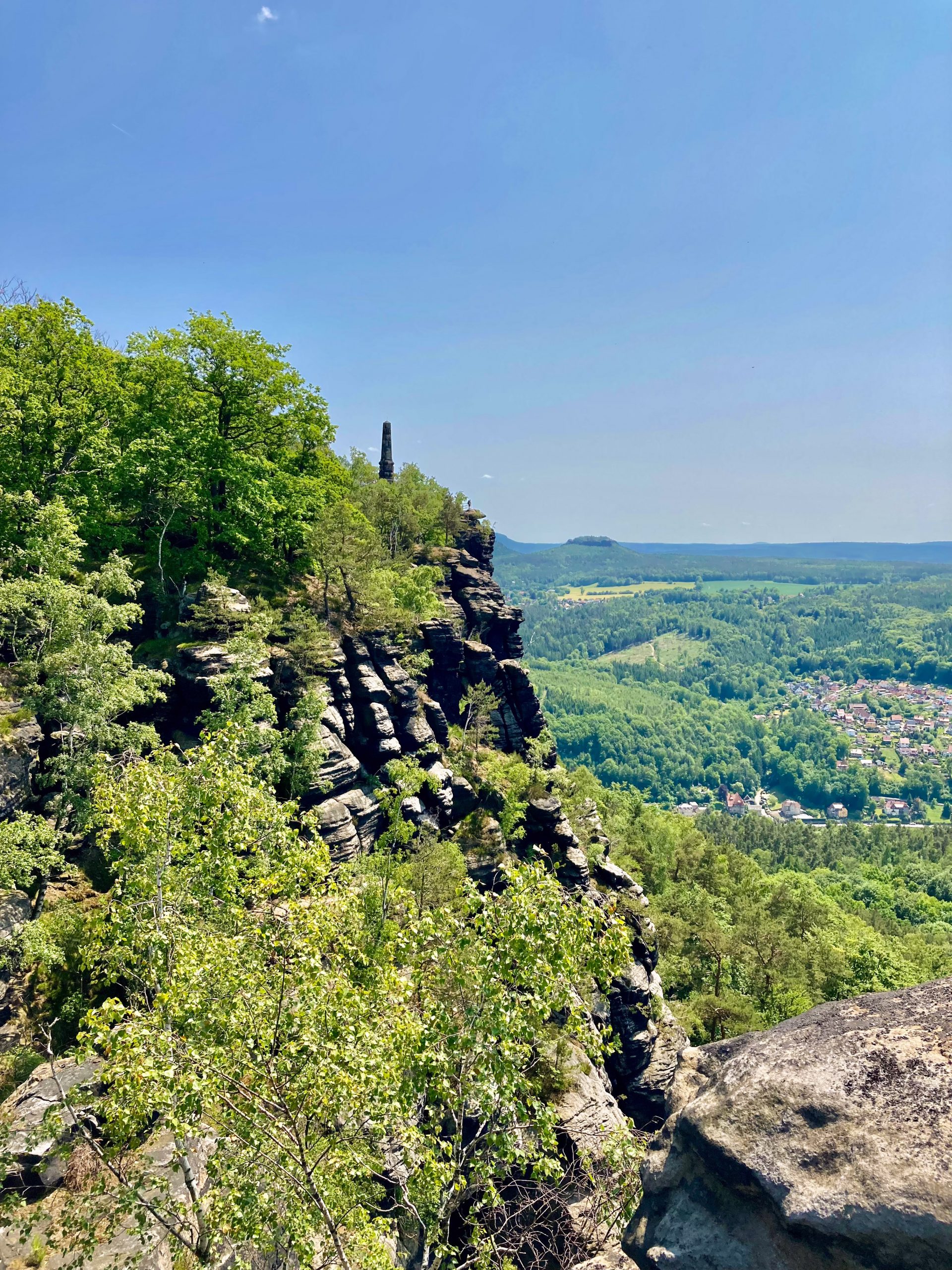 Aussicht vom Lilienstein