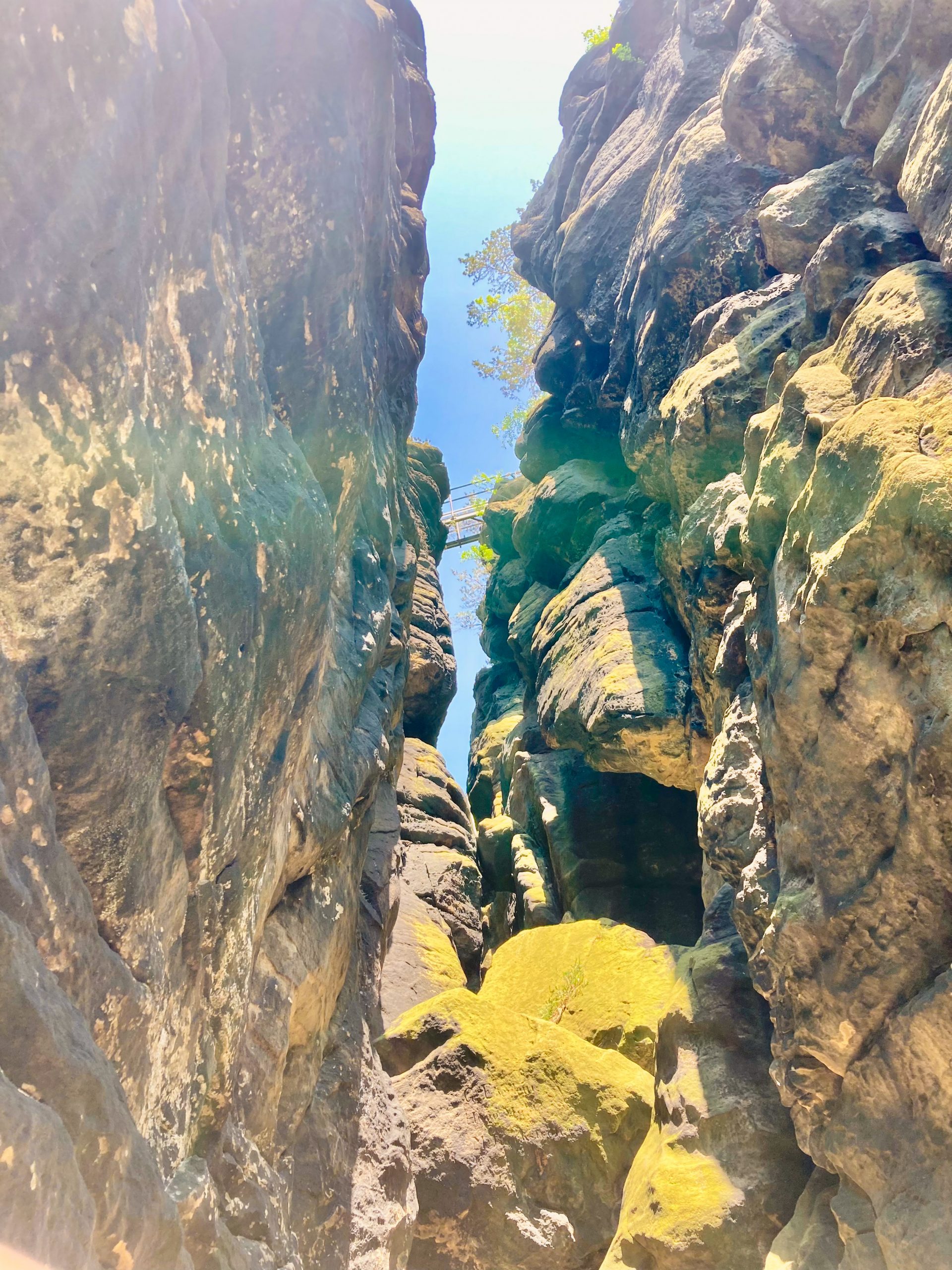 Blick in die Sansteine