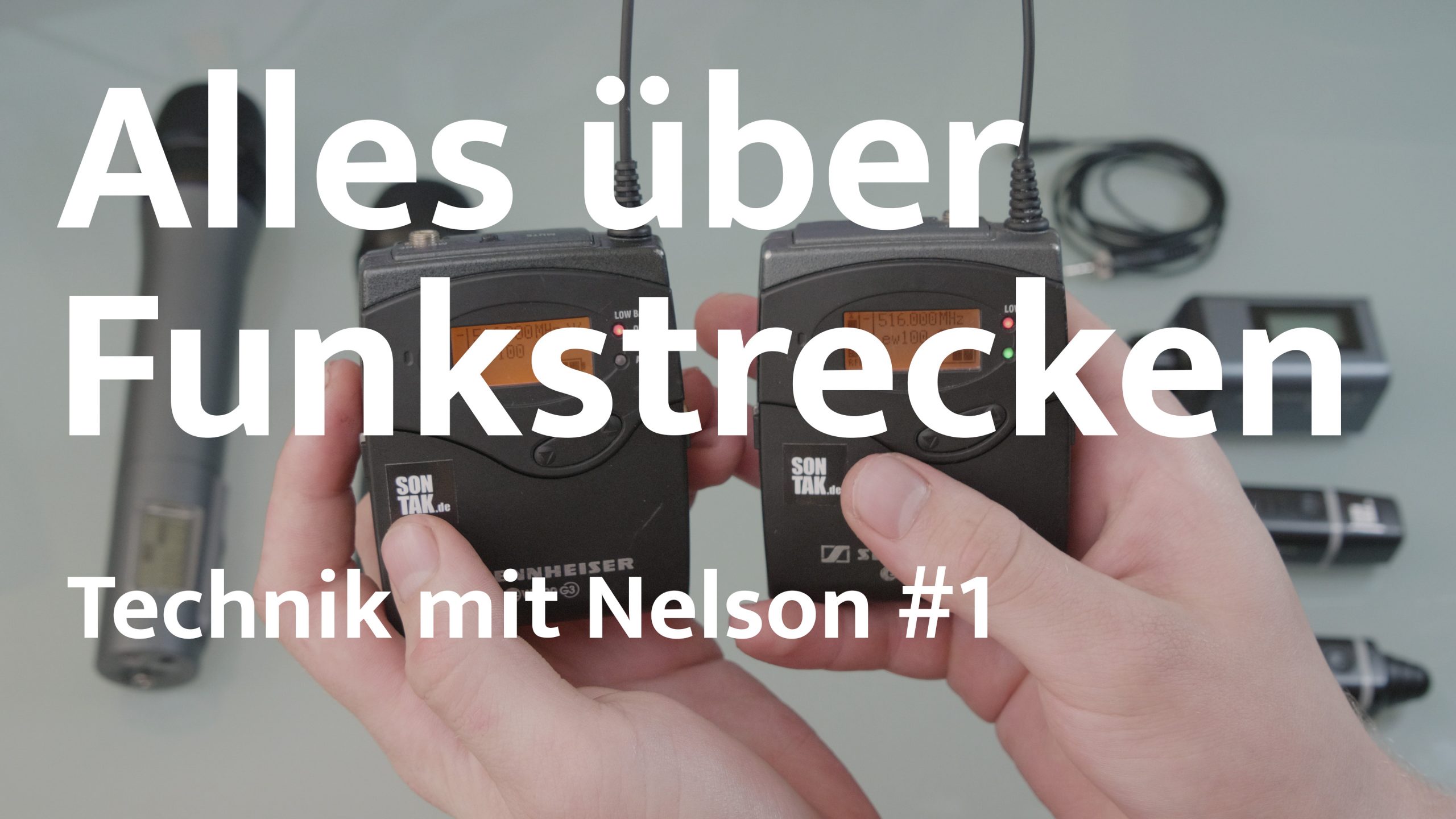 Du betrachtest gerade Alles über Funkstrecken | Sennheiser ew G3 vs. NUX B3